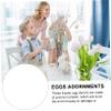 10pcs Opening Toy Eggs Egg Ornaments Eggs Adornments Decorative Easter Plastic Easter Decors Home Scene Adorns Chic Ornaments Party view 3