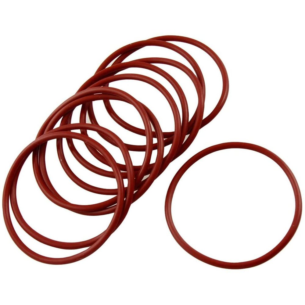 ANNURA Rubber Sealing Gasket, Silicone Nitrile Rubber Washer Seals Assortment Set 88mmx3.5mm(10pcs),85mmx3.5mm(10pcs) (Size : 58mmx3.5mm(10pcs)) (Size : 60mmx3.5mm(10pcs))
