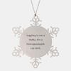 Cool Juggling Gifts, Juggling is not a Hobby. It's a Post, Juggling Snowflake Ornament from Friends, Gifts for Friends, Juggling Equipment, Juggling Balls, Juggling Clubs, Juggling Knives, Juggling