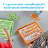 hand2mind Alphabet Word Work Small Group Set, Lowercase Magnetic Letters, Magnetic Letter Trays, Phonics Manipulatives, Phonemic Awareness Activities, Science of Reading Classroom Materials (Set of 6) view 3