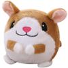 CurcKua Interactive Dog Toys Hamster Shape Singing Bouncing Moving Dog Toy Cute Plush USB Dog Toys Detachable Washable Pet Toys Dog Supplies Dog Toys Indestructible Dog Toys that Move Pet Toys view 1