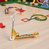 GANPUB 1Pc Gold Mini Two Wheel Toys Tiny Fingerboard Scooters, Mini Finger Skateboards Toy, Finger Scooter Fingertip Movement Skateboard for Finger Training, Finger Toy Skateboards, Play Vehicles view 3