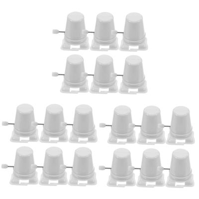 Totority 18pcs Clockwork Robot Movement DIY Supplies for Clay Crafts Rewinding Toy Mechanism for Walking Toys for Creative Projects and School Supplies