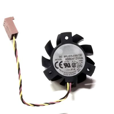 ASB0412VHA Cooling Fan 12V 0.16A Diameter 35mm Hole Pitch 26mm 4010 Cooling Fan