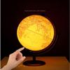 Detailed Built in LED Globe, Earth Globe with Metal Stand, 720 Swivels Geographic Globe, World Globe for School/Home/Office New view 2