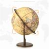 Detailed Built in LED Globe, Earth Globe with Metal Stand, 720 Swivels Geographic Globe, World Globe for School/Home/Office New view 3