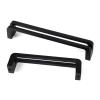 NALsa Modern Zinc Alloy Black Gold Door Handles Kitchen Cabinet Handles Solid Drawer Knobs Fashion Furniture Handle Hardware 1Pcs (Color : Gold-128mm) view 3