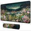 BFDHGQZC Wildflower Field Mouse Pad, 24" x 14" Playmat for MTG, TCG, RPG, CCG Trading Card Games, Computer, Office view 1