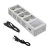 5V 3A Charging Hub, 4 Slots Intelligent Flight Batteries Charging Hub with LED Display for DJI Mavic Mini 3 Pro Drone view 1