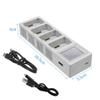 5V 3A Charging Hub, 4 Slots Intelligent Flight Batteries Charging Hub with LED Display for DJI Mavic Mini 3 Pro Drone view 3