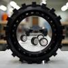 2Pcs White Black Alloy 1:64 Wheels,Scale Alloy Wheels Rubber Tires,Model Alloy & Accessories Tires Wheel Rubber, Wheels and Tires view 3