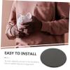 20 Pcs Black Plastic Piggy Bank Stoppers Round Bottom Plugs for Money Saving and Coin Collection Ideal Replacement for Storage Boxes view 2