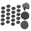 20 Pcs Black Plastic Piggy Bank Stoppers Round Bottom Plugs for Money Saving and Coin Collection Ideal Replacement for Storage Boxes view 3