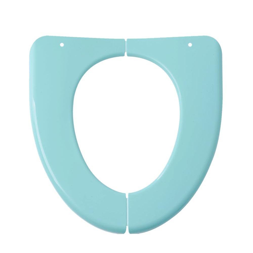 1Pc Folding Potty Seat Cushion Portable Toilet Training Seat Cover for Home and Standard Toilets Lightweight and Durable Plastic