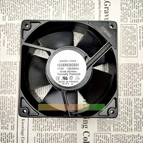 125XR0282090 ETRI 115V 120mm Cooling Fan - 16/15W 200/180mA 12038 All Metal Cooling Fan