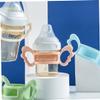 1pc Milking Feeding Bottle Handle Silicone for Non- Design Easy to Clean Adorable Wing Shape for Parents view 4