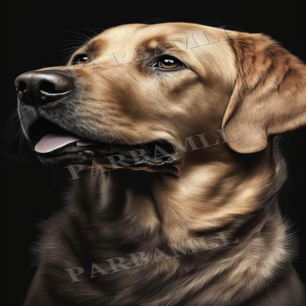 Each Piece is Unique and The 120 Pieces of The Puzzle Family Fun Floor Educational Come Together PerfectlyHome Wall Decor Gifts-Animal Labrador Dog