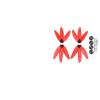 BayDe for DJI Mini 2/SE Mavic Mini Propeller Quick Release Foldable Three-Blade Props Paddle Replacement Wing Fans Drone Replacement Parts (Color : Red) view 1