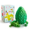 LEWELLRY 15" 3D Printed Dragon Egg,Christmas Birthday Toys, Stocking Stuffers Gift, Articulated Crystal Cool Fidget Dragon for Girls Boys Kids Ages 3,4, 5, 6,7, 8,9,10,11,12 Years Old view 1