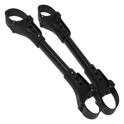 RORPOIR Universal Twin Stroller Connector Lightweight Aluminum Prams Connector for Linking Two Single Strollers Side by Side Outdoor Use Compatible with Toddler and Newborn
