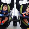 RORPOIR Universal Twin Stroller Connector Lightweight Aluminum Prams Connector for Linking Two Single Strollers Side by Side Outdoor Use Compatible with Toddler and Newborn view 2