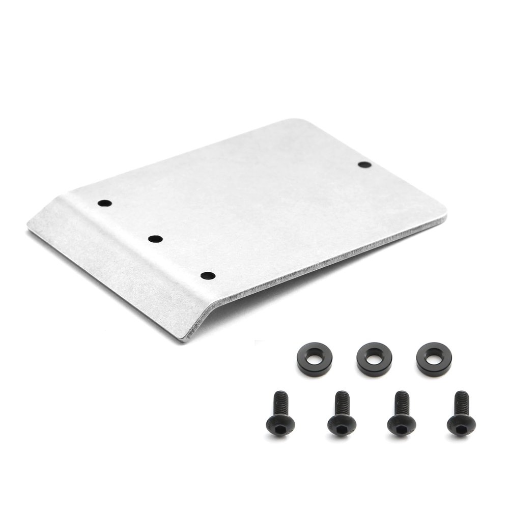 Aluminum Bumper Skid Plate Armor for Tamiya 1/10 2WD BBX-01 BB-01 RC Car Accessory Part