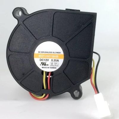 BD126018HB Y.S.TECH 12V 60mm Cooling Fan - 6018 0.35A Turbo Blower Cooling Fan