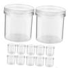 Healvian 15pcs Portable Insect Observation Box with Magnifying Lid Transparent Bug Cages for Adults for Collecting and Observing Insects and Critters view 1