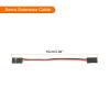 MECCANIXITY 10pcs 3-Pin Servo Extension Cable Cord Connector Lead Wire Male to Male 3.94inch 26AWG 30-Cores Servo Receiver Wire for RC Model Aircraft view 2