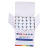 20 Pcs Dustless Jumbo Sidewalk White Chalk: Washable Jumbo Driveway Chalk Bulk for kids Adults, Draw on Chalkboard, Blackboard and Outdoor Playground - Water-Soluble Easy to Erase (White,Round Style) view 1