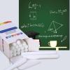 20 Pcs Dustless Jumbo Sidewalk White Chalk: Washable Jumbo Driveway Chalk Bulk for kids Adults, Draw on Chalkboard, Blackboard and Outdoor Playground - Water-Soluble Easy to Erase (White,Round Style) view 2