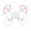 OwlKay CW CCW Baling-Baling for FIMI Drone Versi 4K RC Pelindung Alat Pelindung Bumper Quadcopter Pisau Aksesori (Size : Red-White Guard) view 4