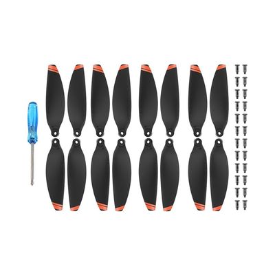 Baling-Baling for for Mini 2/Mini SE Drone Pengganti Sayap Ringan Alat Peraga Suku Cadang Bilah (Size : Orange 4 Pairs)