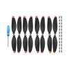 Baling-Baling for for Mini 2/Mini SE Drone Pengganti Sayap Ringan Alat Peraga Suku Cadang Bilah (Size : Orange 4 Pairs) view 1