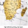 Detailed Dia 8-inch/20CM Globe, Clear Acrylic World Globe with Metal Stand, 360 Rotating Earth Globe for Home Dcor Office Desktop New view 2