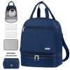 Derbiedersinn Breast Pump Backpack for Working Moms  Spectra Compatible Pump Bag, Waterproof & Spacious with Pockets for Breast Pump, Bottles, and Nursing Essentials  Ideal for Spectra S1/S2, Blue view 1