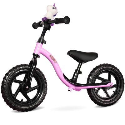 KRIDDO Toddler Balance Bike 2 Year Old, Age 24 Months to 5 Years Old, Early Learning Interactive Push Bicycle with Steady Balancing, Gift Bike for 2-5 Boys Girls, Purple