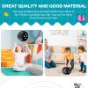 Shappy 6 Inches Foam Dice Fun Filled Large Educational Toy Kawaii Giant Dice Decorative Eva Foam Jumbo Cube Big Square Building Blocks for Game Nights Learning Sessions(Black,1 Pc) view 4