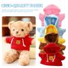 Build a Bear Cothes 5Pcs Doll Clothes Bear Hoodie Fit 6-8 Inches Bears Cute Stuffed Animals Clothes Doll Decoration for DIY Dressing Bear Toy Build a Bear Accessories view 4