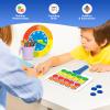 Kasfalci Magnetic Ten-Frame Set,Math Manipulative Games for Kids Toddlers,5 Dry Erase Paddles & 150 Math Counters,Addition & Subtraction Game,Counting Toys,Kindergarten Preschool Classroom Must Haves view 4