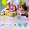 ShinePick Kids Karaoke Machine with 2 Wireless Microphones Portable Bluetooth Mini Karaoke Machine Speaker Kids Toys Christmas Birthday Gift for 3 4 5 6 7 8 9 10 11 12+Year Old Girls Boys (Purple) view 4