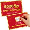 Ellzk 30 Count Chinese New Year 2026 Scratch Off Fortune Party Game Cards - Year of The Horse Decorations & Favors for Lunar New Year's Celebration Office Party view 1