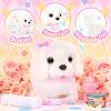 Tagitary Plush Toys Interactive Puppy Toy for Kids,Electronic Toy Dog That Walk and Bark,Tail Wagging, Fake Dog Toy with Leash,Perfect Easter Christmas Birthday Gift for Kids Toddlers view 4