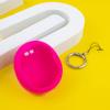 Silicone Protective Case for Tamagotchi Uni (2023) Virtual Pet Machine, Soft Sleeve Cover Anti-Fall Anti-Scratch Pet Game Console Case with Finger Lanyard (Rose) view 4