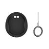 Hesupy Silicone Protective Case for Tamagotchi Uni (2023) Virtual Pet Machine, Soft Sleeve Cover Anti-Fall Anti-Scratch Pet Game Console Case with Finger Lanyard (Black) view 2
