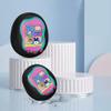 Hesupy Silicone Protective Case for Tamagotchi Uni (2023) Virtual Pet Machine, Soft Sleeve Cover Anti-Fall Anti-Scratch Pet Game Console Case with Finger Lanyard (Black) view 3