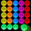 Lewtemi 24 Pcs Glow in The Dark Balls Glowing Stick Balls Bulk Lighted Bouncy Rubber Long Lasting Bright Night Party Supplies for Holiday Carnival Goodie Bag Fillers view 1