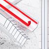 10 Pcs Wall Corner Protector, Clear Self-Adhesive Corner Protectors for Walls for Baby, Furniture, Door, Tables, Cover Sharp Furniture, Easy to Install(39.37'' x 1.18'') view 1