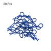 MECCANIXITY 20pcs 30-Degree Angle RC Body Clips Bent Springy R Pins 20x1x6mm for All 1/8 1/10 Scale Model RC Car Crawler Truck Shell Replacement Parts(Blue) view 3