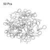 MECCANIXITY 50pcs 30-Degree Angle RC Body Clips Bent Springy R Pins 23x1.2x9.4mm for All 1/8 1/10 Scale Model RC Car Crawler Truck Replacement Parts(Silver) view 3